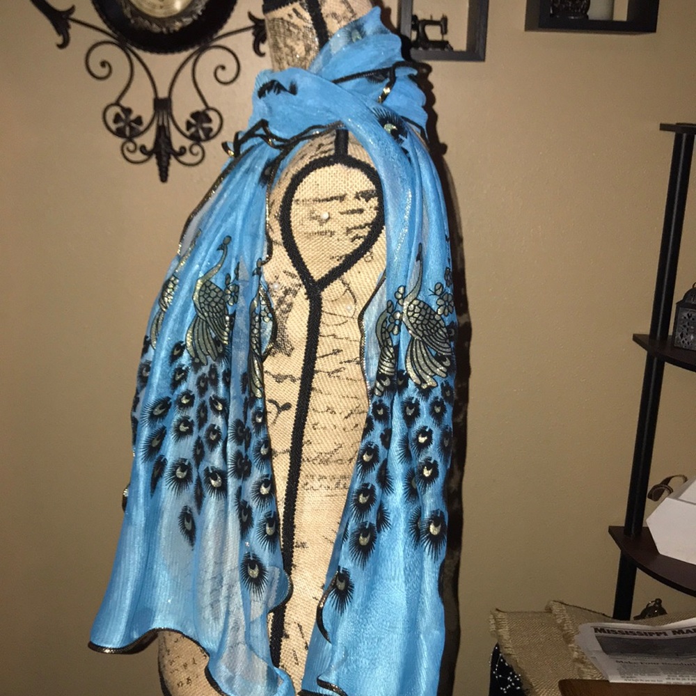 Scarf Light Breathable Beach Shawl Scarves Wrap - Picture 14 of 15